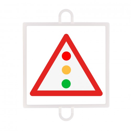 Panel de señalización tráfico de peligro nº 10 (semaforos)