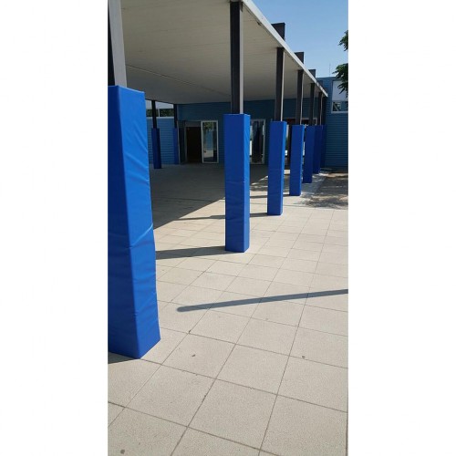 Proteccion columna cuadrada o rectangular deluxe 1,5 mt altura grosor 5 cm -metro lineal-